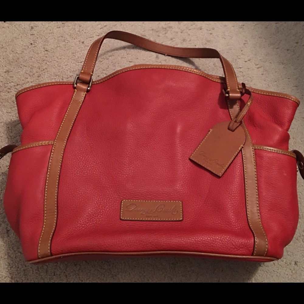 Dooney & Bourke red tote